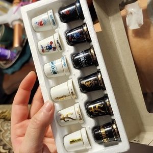 Olympic games thimble collection